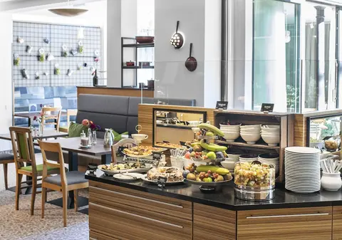 Boutiquehotel Stadthalle, Breakfast area