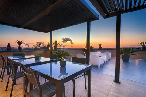 Raganelli Hotel, Rooftop terrace