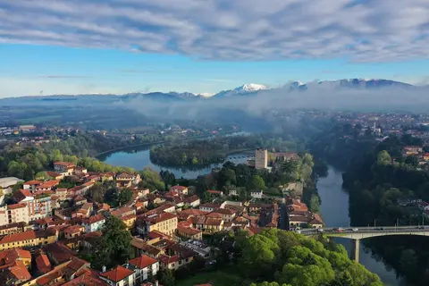 Villa Appiani, City view from property