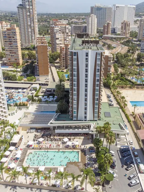 Hotel Rosamar Benidorm, Aerial view