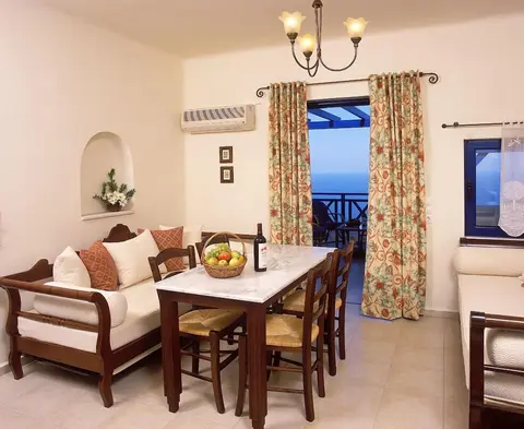 Nymphes Luxury Apartments, Living area