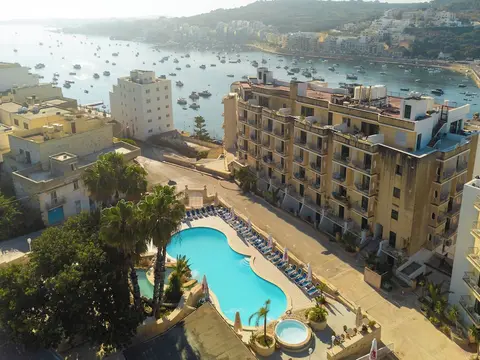 Xemxija Bay Hotel, Front of property