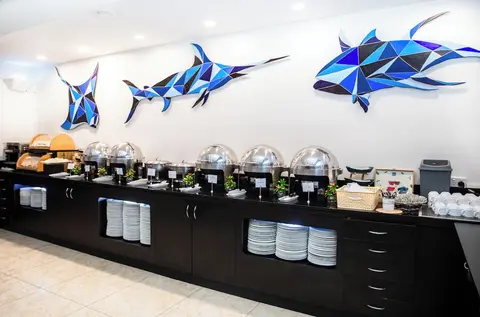 Tanoa Waterfront Hotel, Breakfast area