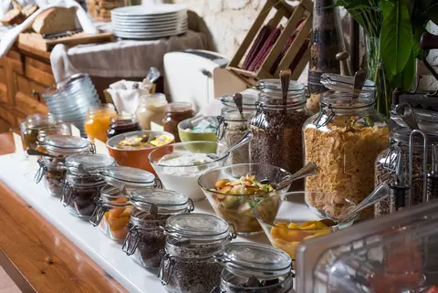 Katalagari Country Suites, Breakfast buffet
