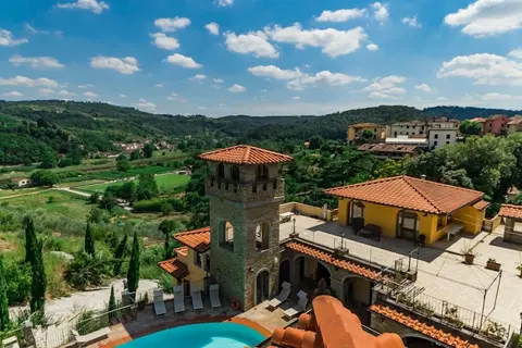 Hotel Villa La Malva, View from room