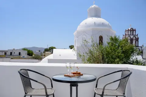 Ikies Santo Filoxenia, Terrace/patio