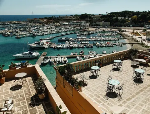 Palazzo De Mori, Rooftop terrace
