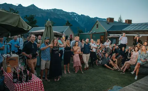 The Headwaters Eco Lodge, Outdoor wedding area