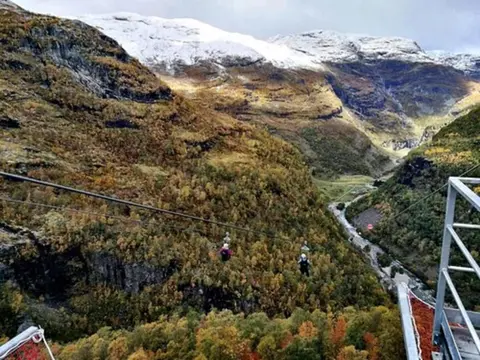 Fretheim Hotel, Ziplining