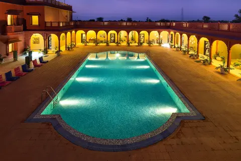 Vesta Bikaner Palace, Outdoor pool