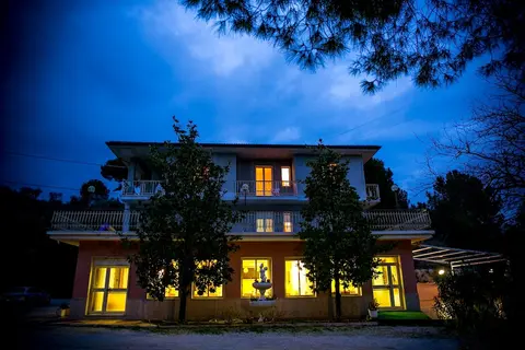 Primo Sole, Front of property - evening/night