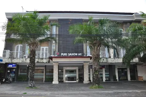 Puri Saron Hotel Denpasar, Front of property