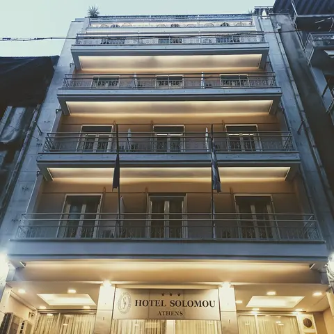 Hotel Solomou Athens, Front of property