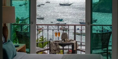 Vila d'este Hotel, Balcony