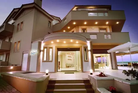 Al Mare Hotel, Front of property - evening/night