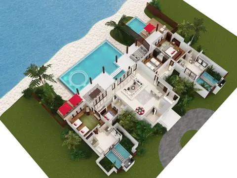 Niyama Private Islands Maldives, Floor plan