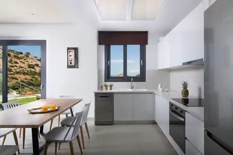 Chrisanthi Villas, Private kitchen