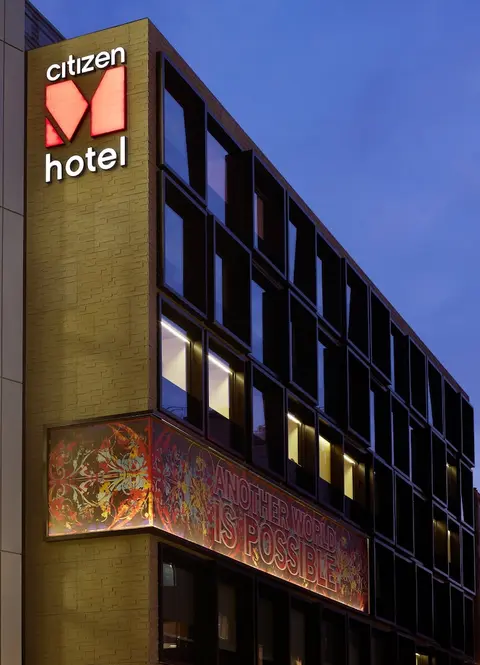 citizenM London Bankside, Front of property