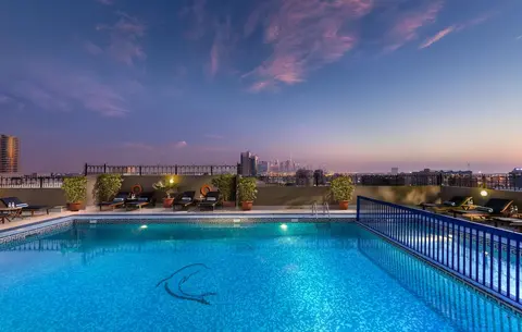 Savoy Central Hotel Apartments, Terrace/patio