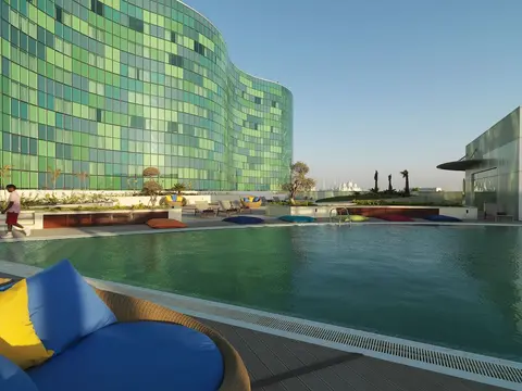 Millennium Al Rawdah Hotel, View from room