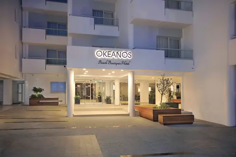 Okeanos Beach Boutique Hotel, Property entrance