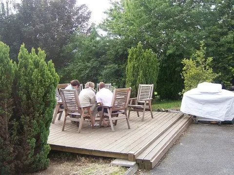 Launard House, Terrace/patio