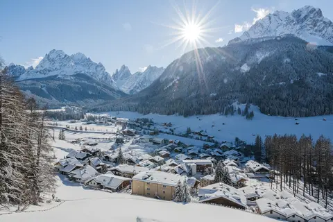 Hotel Waldheim Sexten Sesto, Aerial view