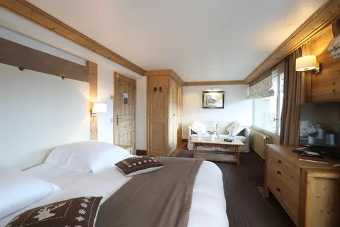 Hôtel Les Peupliers, Room