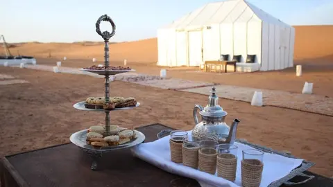 Luxury Desert Camp Oman, Living area
