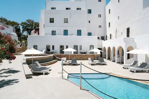 Hotel Omiros, Exterior