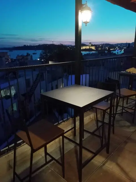 The Professor's Hotel, Terrace/patio