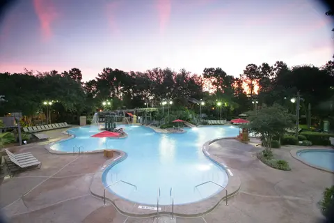 Disney's Port Orleans Resort Riverside, Pool view