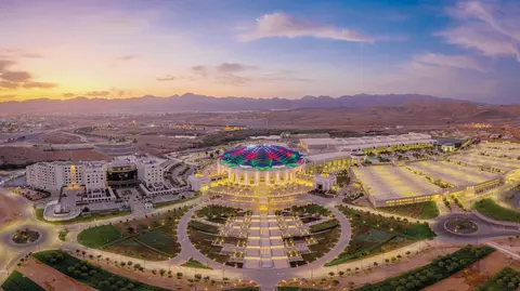 Crowne Plaza Muscat Ocec, General view