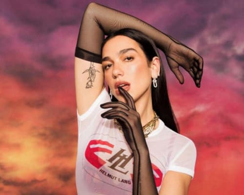 Dua Lipa en Sao Paulo