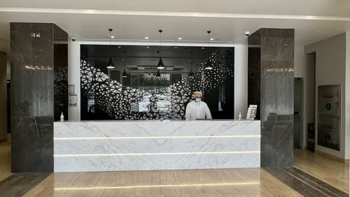 Citadines Al Ghubrah Muscat, Reception