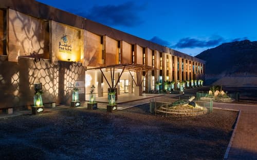 Ras Al Jinz Turtle Reserve, Front of property - evening/night