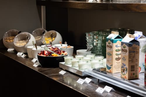 Milling Hotel Ritz, Breakfast buffet