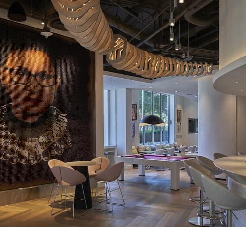 Hotel Zena Washington DC, Lobby sitting area