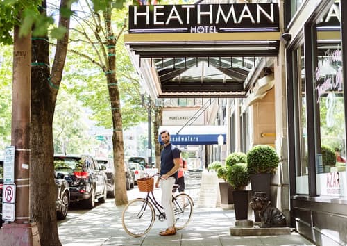 Heathman Hotel, Bicycling