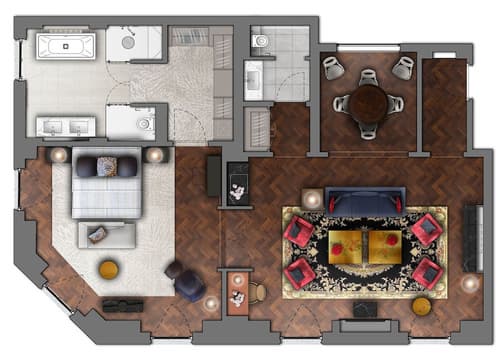 Beau Rivage Geneva, Room