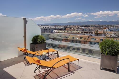 Beau Rivage Geneva, View from room