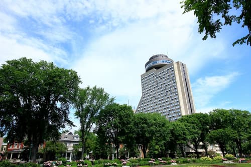 Hôtel Le Concorde Québec, Front of property
