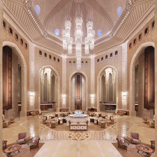 Al Bustan Palace, a Ritz-Carlton Hotel, Lobby sitting area