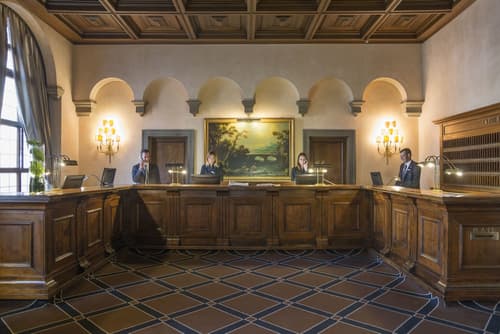 Grand Hotel Baglioni, Reception