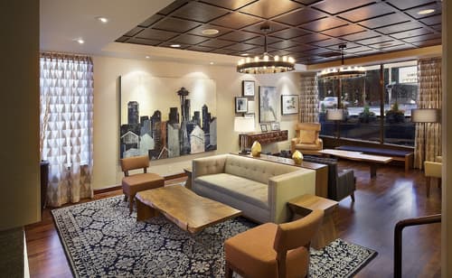Warwick Seattle, Lobby sitting area