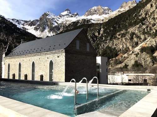 Hotel Continental Balneario de Panticosa, Outdoor pool