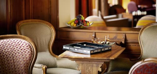 Hotel Saratz Pontresina Mountain Resort & Spa, Lobby lounge