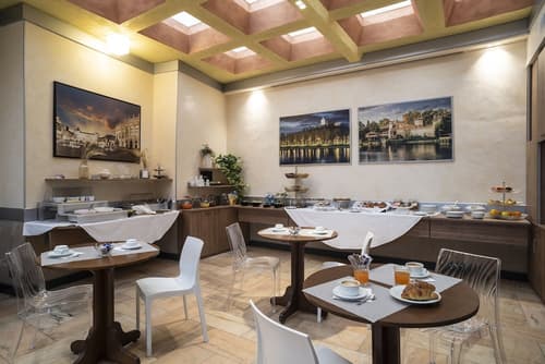Hotel Plaza Torino, Breakfast area