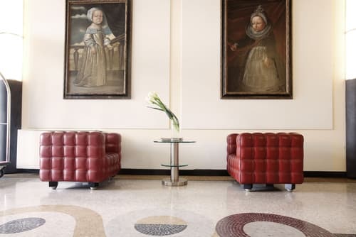Hotel Grand'Italia, Interior entrance
