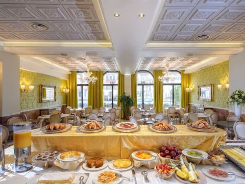 Hotel Principe, Breakfast buffet